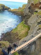 Image result for Rope Bridge in Northern Ireland