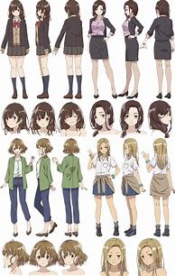 Image result for Anime Girl Character Model