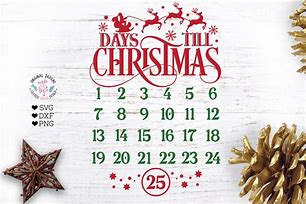 Image result for Christmas Countdown Calendar