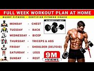 Image result for Full Week Workout Plan