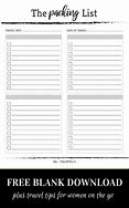 Image result for Moving Checklist Planner Printable