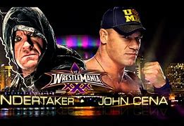 Image result for WWE Wrestlers Undertaker vs John Cena