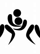 Image result for Olympic Sports Wrestling Symbol