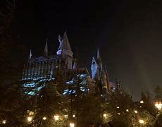 Image result for Hogwarts at Night
