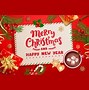 Image result for Merry Christmas and Happy New Year Card Orange Design