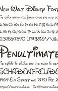 Image result for Walt Disney Font