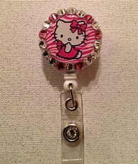 Image result for Hello Kitty ID Badge Holder