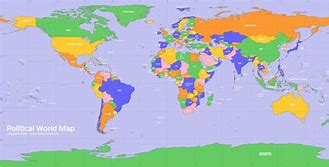 Image result for World Map Actual Country Sizes
