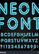 Image result for Neon Sign Type Font