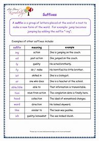 Image result for Prefixes and Suffixes Worksheets 3rd Grade