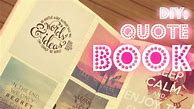 Image result for Quote Book Ideas