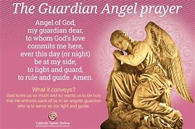 Image result for Daily Prayer to My Guardian Angel