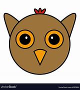 Image result for Cartoon Owl Head