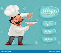 Image result for Menu Button Cartoon