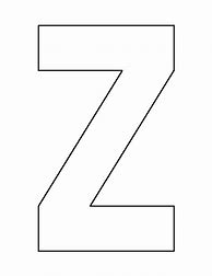 Image result for Letter Z Template Free Printable
