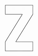 Image result for Letter Z Designed Black White