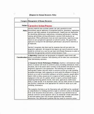 Image result for HR Policy and Procedure Template