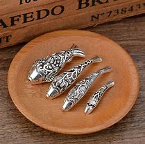 Image result for Sterling Silver Fish Beads