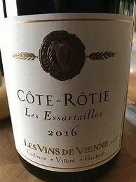 Image result for Vins Vienne Cote Rotie Essartailles