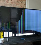 Image result for Picture of Sony 70 Inch TV with Broken Screen