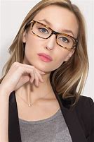 Image result for Rectangle Eyeglasses for Women