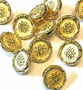 Image result for gold embroidery button