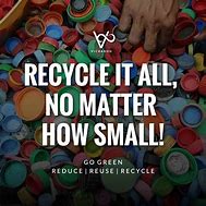 Image result for Plastic Recycling Quotes
