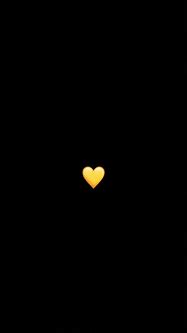 Image result for Yellow Heart iPhone