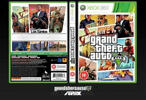 Image result for Grand Theft Auto 5 Xbox 360 Cover