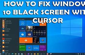 Image result for How to Fix Black Screen with Cursor