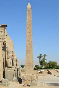 Image result for Ramses II Temple Luxor Obelisk