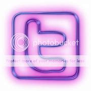 Image result for Neon Twitter Logo Transparent