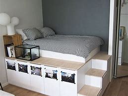 Image result for DIY Storage Bed Frame