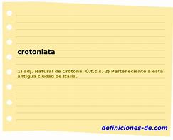 Image result for crotoniata
