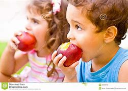 Image result for Child Eating Apple