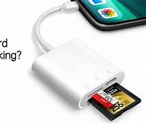 Image result for iPhone SD Card Reader