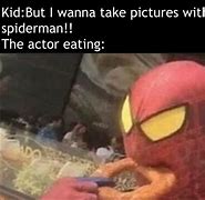 Image result for Spider-Man Eating Meme