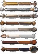 Image result for Types of Curtain Rods