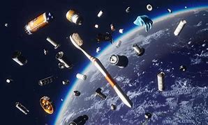 Image result for Trash in Space