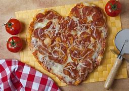Image result for Valentine's Day Pizza