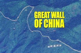 Image result for China Wall From Space
