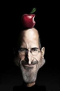 Image result for Steve Jobs Caricature