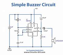 Image result for Simple Buzzer Circuit