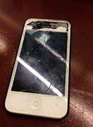 Image result for White iPhone 5C Broken Screen