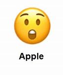 Image result for Astonished Apple Emoji