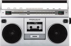 Image result for AM/FM Cassette Boombox