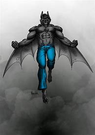 Image result for Man-Bat Art