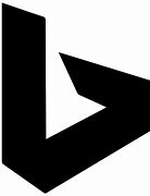 Image result for Bing Logo Black and White