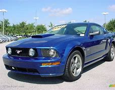 Image result for 2006 vista blue mustang gt