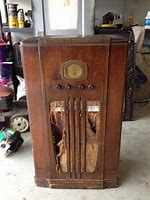 Image result for Vintage Stereo Cabinet Repurposed